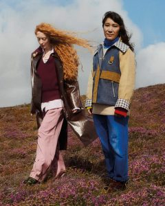 Orkney residents Megumi Barrington and Louise-Barrington.