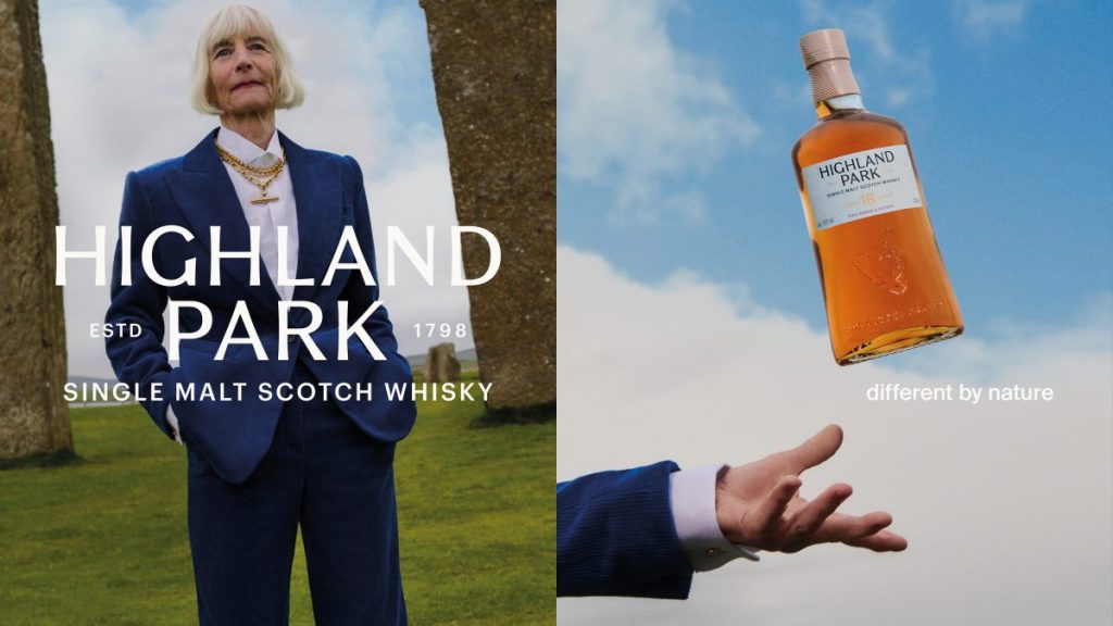 Single malt scotch whisky Highland Park has launched a campaign inspired by the Orkney provenance” that makes the distillery “different by nature”.