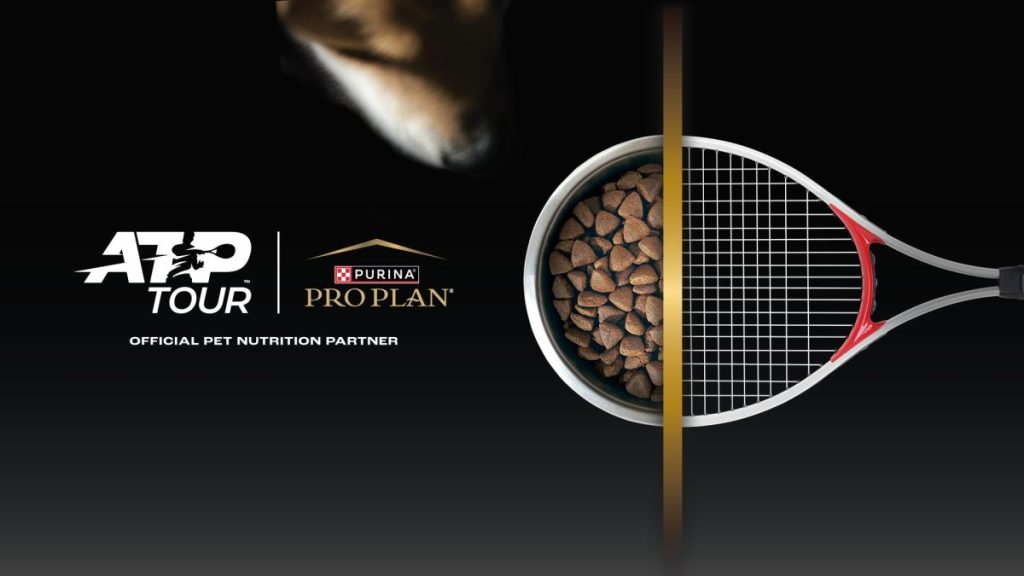 Pet food brand Purina Pro Plan has inked a deal to become the official pet nutrition partner of the ATP Tour, the worldwide top-tier professional tennis tour for men.