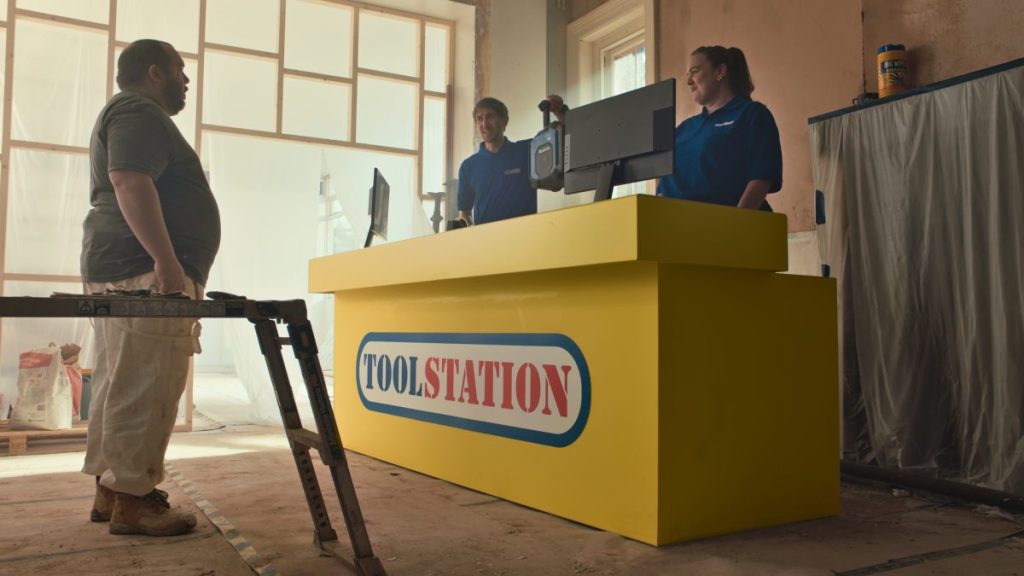 Toolstation is celebrating its employees and the many tradespeople it serves with a new campaign featuring two TV ads.