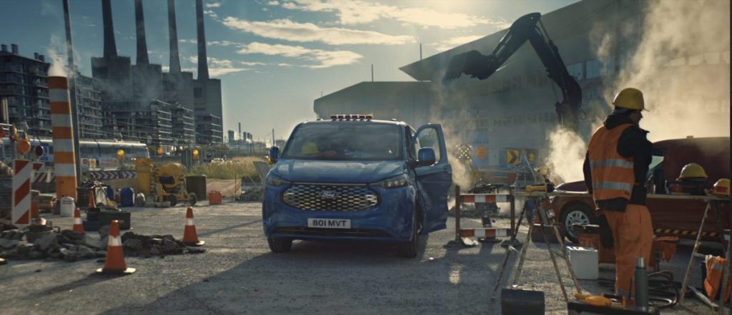 Ford is celebrating workers who "get sh*t done" in a new TV ad campaign that showcases its extensive range of commercial vehicles.