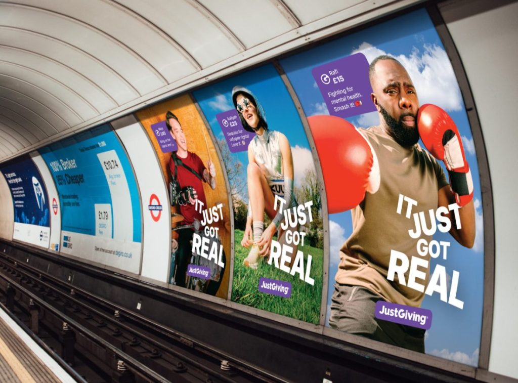 Fundraising platform JustGiving has unveiled a new campaign to appeal to younger audiences.