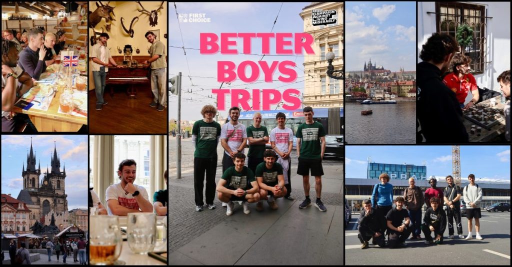 Holiday company First Choice tries to redefine the ‘lads’ holiday’ in a new campaign.