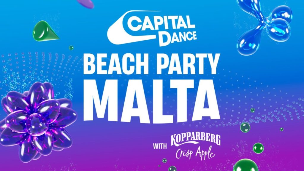 Fruit cider firm Kopparberg has collaborated with Capital Dance to launch Capital Dance Beach Party Malta.