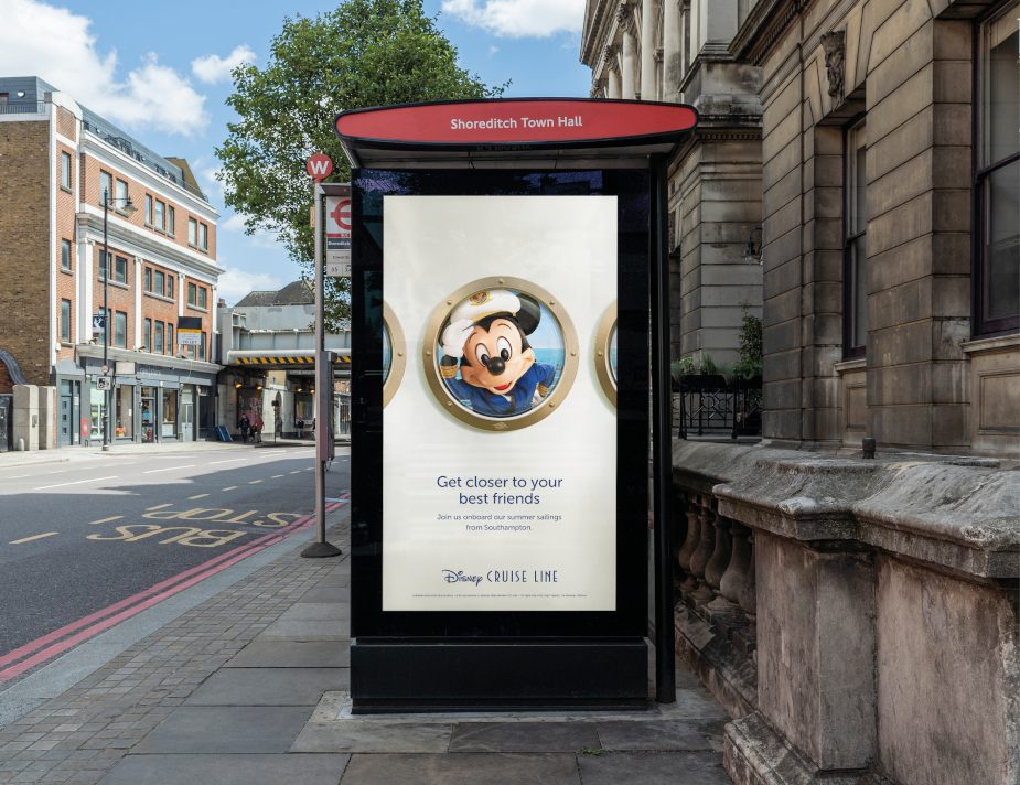 The Walt Disney Company’s cruise line, Disney Cruise Line, brings to life the magic of Disney in a new digital out-of-home campaign.