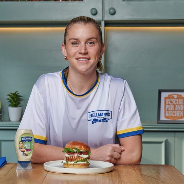 Hellmann's has teamed up with England striker Alessia Russo to create a new burger recipe, ahead of the UEFA Women’s Champions League Final this weekend.