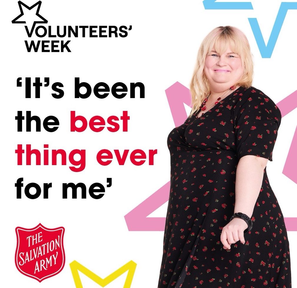 The Salvation Army has unveiled a new campaign for Volunteers’ Week 2025, which begins on 3 June.
