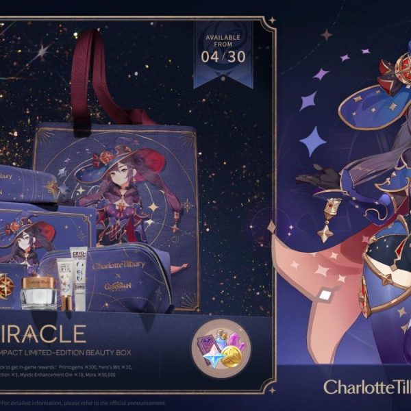 Luxury makeup brand Charlotte Tilbury has collaborated with the open-world role-playing game, Genshin Impact.