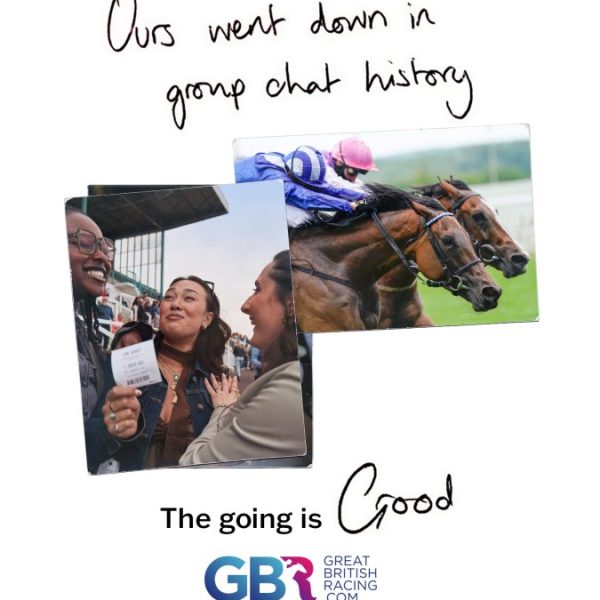 Great British Racing has launched a new campaign that highlights horseracing as a "great day out".