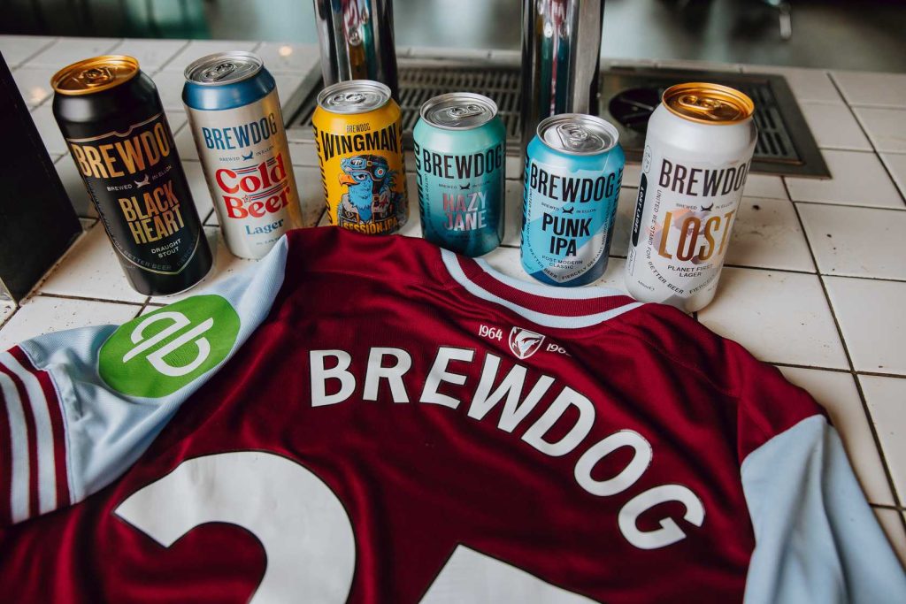 West Ham United has launched a new campaign to unveil Scottish brand Brewdog as its new official beer partner, inking a multi-year deal.