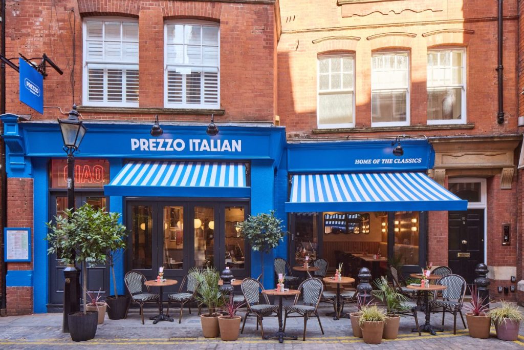 Casual dining restaurant chain Prezzo Italian has launched a new rewards programme, Club Prezzo.