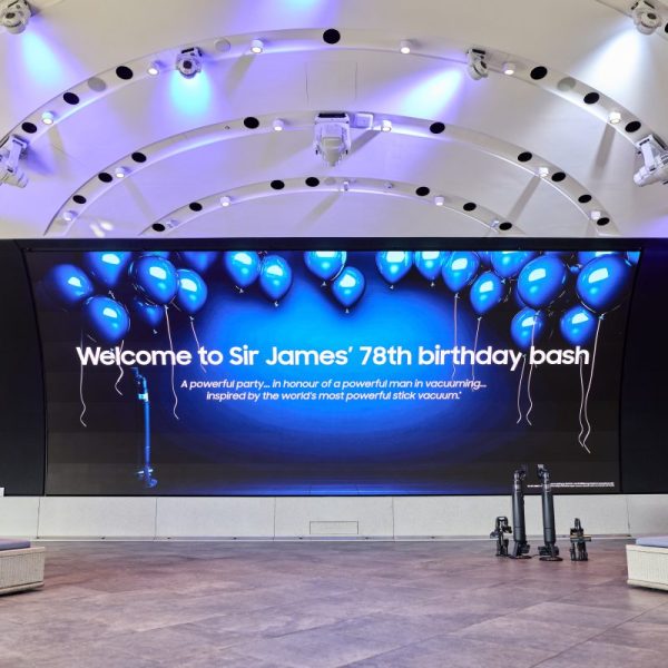 South Korean technology company Samsung marked Sir James Dyson’s 78 birthday - by giving him a vacuum cleaner.