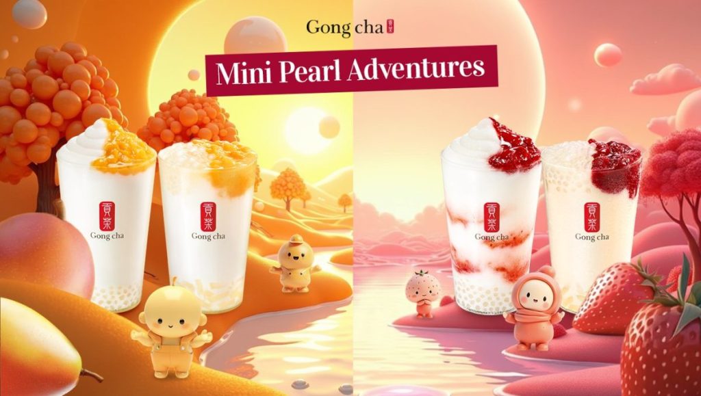 Bubble tea firm Gong Cha has launched a generative AI social-first campaign for its new Mini Pearl drinks range.