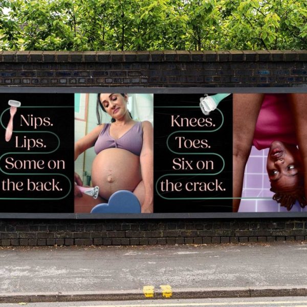 Wilkinson Sword Intuition is spotlighting the everyday reality of women’s body hair maintenance with a new out-of-home campaign in London.
