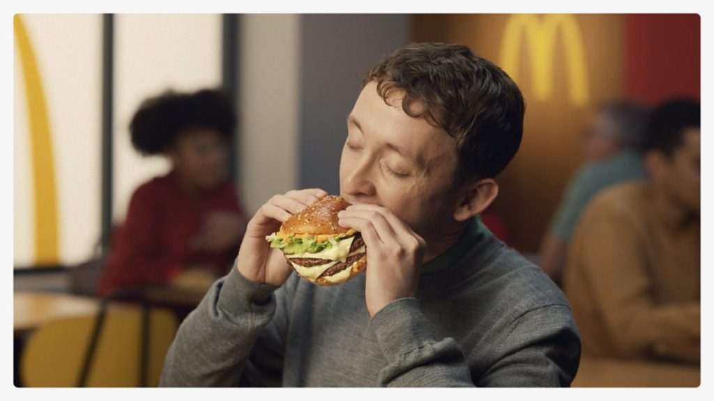 McDonald's is celebrating the latest addition to its menu with a new global integrated campaign fronted by a hunger-busting film.