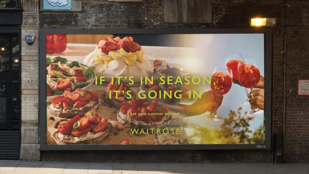 Waitrose celebrates relatable summer moments in new out-of-home