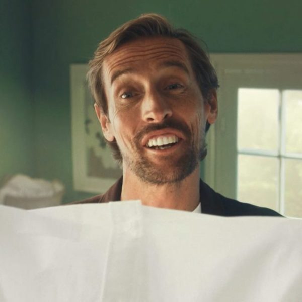 Clothing care firm Ariel showcases its one-and-done range in a new campaign starring former footballer Peter Crouch.