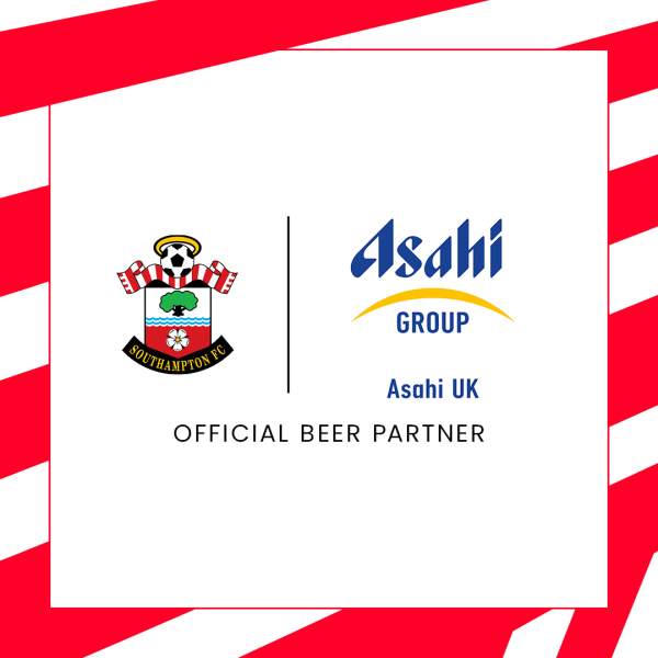 Southampton Football Club has named Japanese beverage company Asahi as its official beer partner.