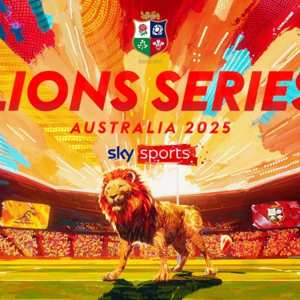 Sky has worked with indigenous Australian artist Konstantina to craft a distinct brand identity for its coverage of this year's British & Irish Lions Tour.