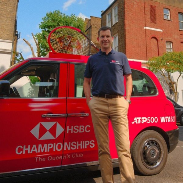 Financial services group HSBC marks the HSBC Championships with a new campaign starring tennis player Tim Henman.