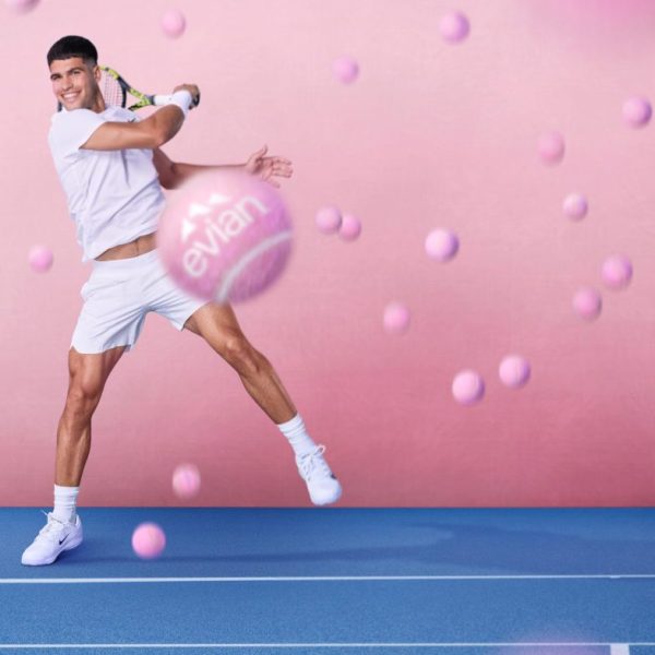 Tennis world number 2 Carlos Alcaraz has been unveiled as the latest sporting star to join Evian's growing brand ambassador roster.