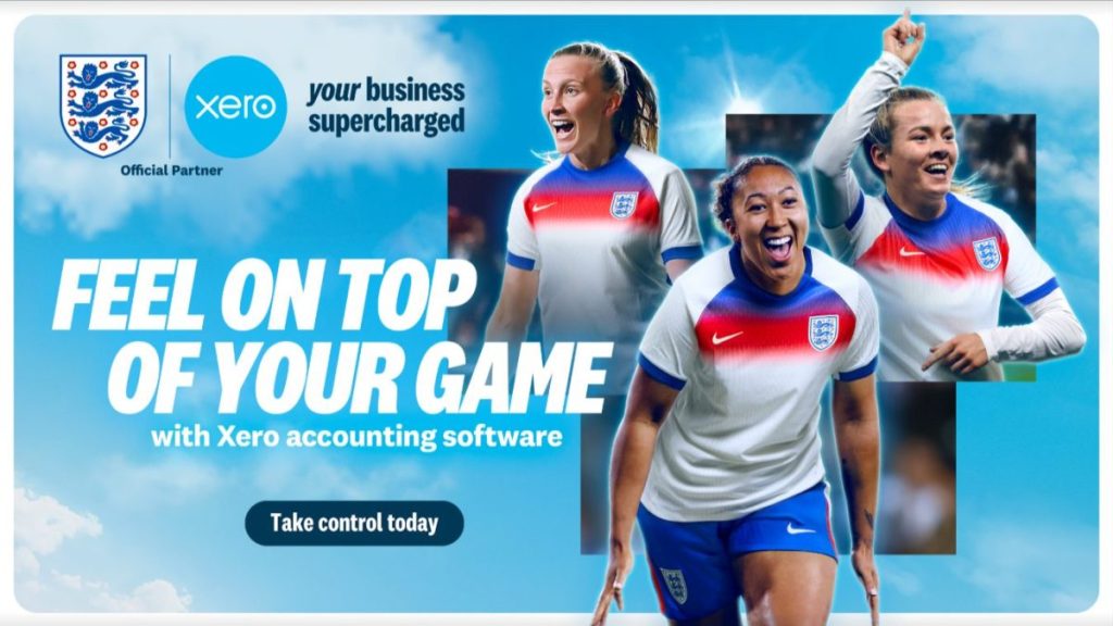 Software firm Xero has unveiled a new campaign to mark the start of its official partnership with the English women's football national team, the Lionesses.