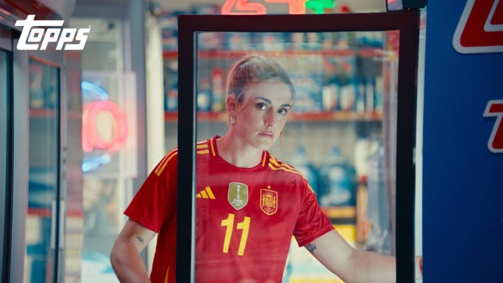 Sports collectible firm Topps has launched a new campaign introducing its sticker line for the UEFA Women's Euro's Championship.