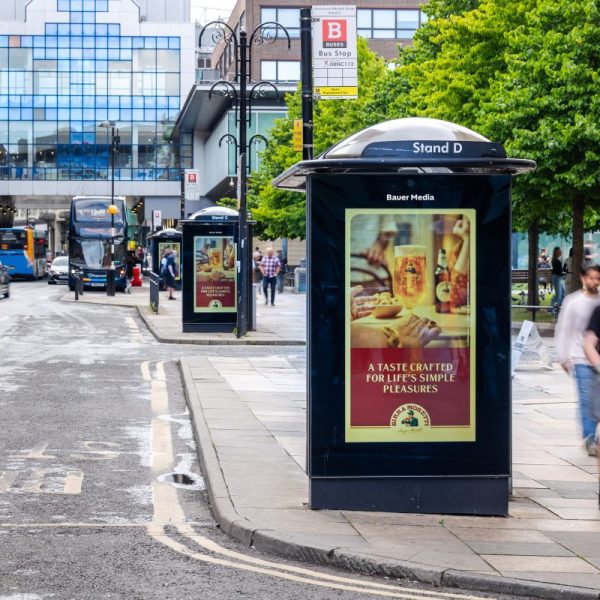 Bauer Media Outdoor has marked the launch of its new out-of-home media proposition, Roadblock, by unveiling a new campaign from beer brand Heineken.