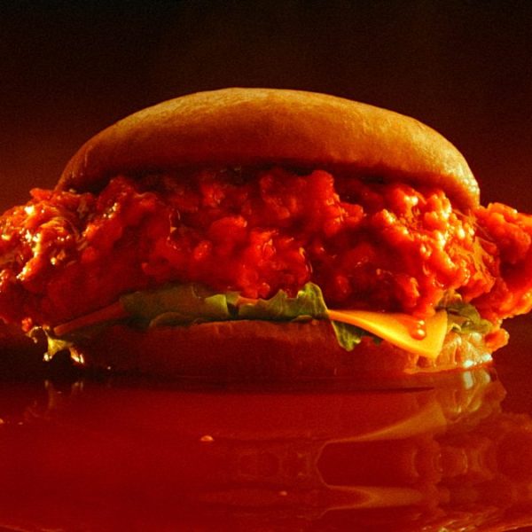 Restaurant chain KFC is calling on its fans to "Brace Thy Tongue" for the new 'Zinger Drip'', a spicy limited-time burger