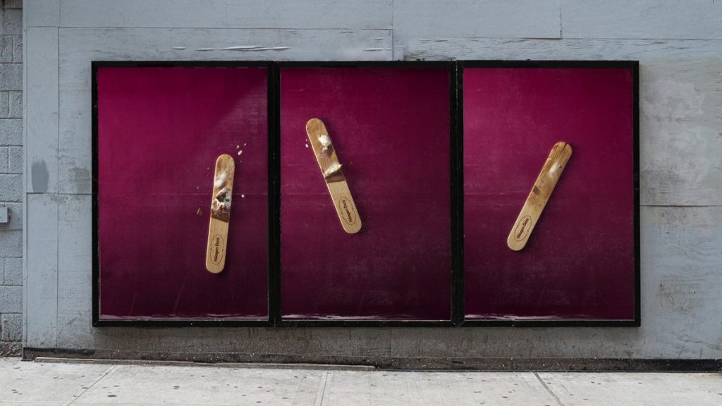 Ice cream brand Haagen-Dazs is celebrating its status as a traditional summer must-have with a simple, but evocative new out-of-home campaign.