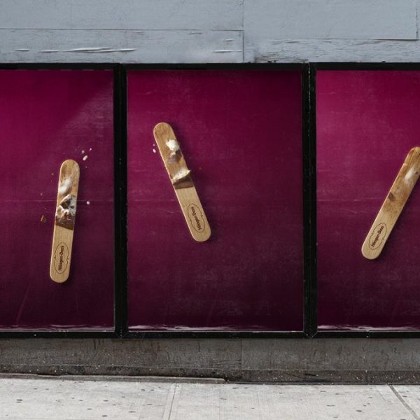 Ice cream brand Haagen-Dazs is celebrating its status as a traditional summer must-have with a simple, but evocative new out-of-home campaign.