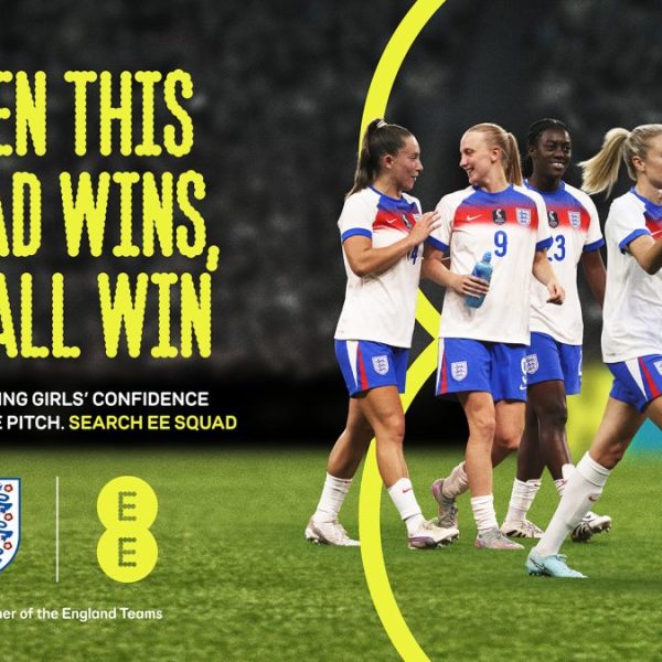 EE is celebrating the England Lionesses' Euro 2025 victory with over Spain in Basel yesterday with a message of "togetherness and pride."