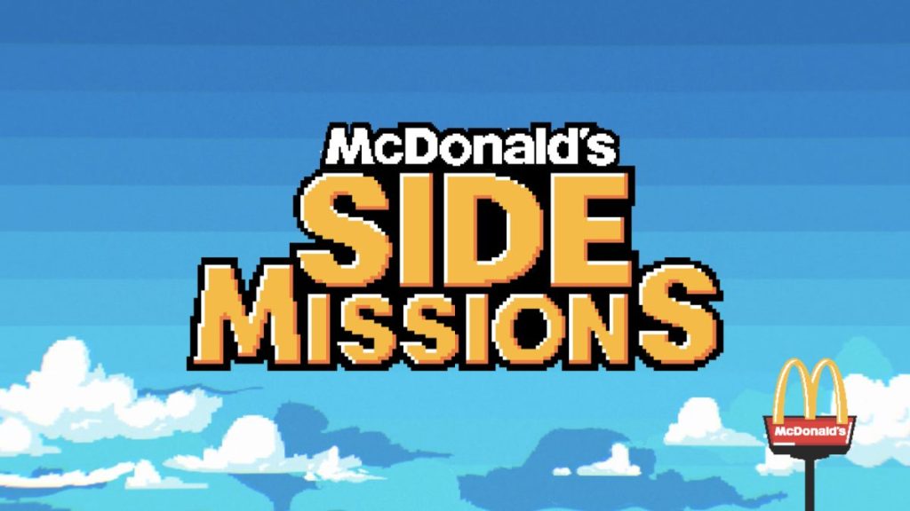 McDonald's has launched an integrated campaign celebrating "side missions".