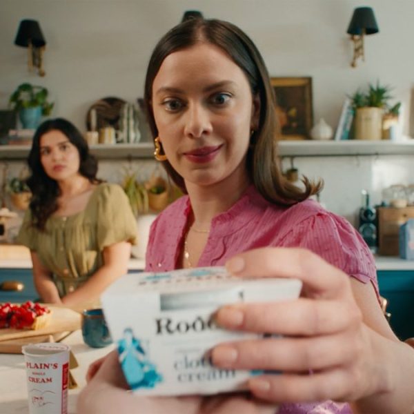 Cornish clotted cream maker Rodda's aims to be the "ultimate sweet treat companion" in its first-ever TV campaign.