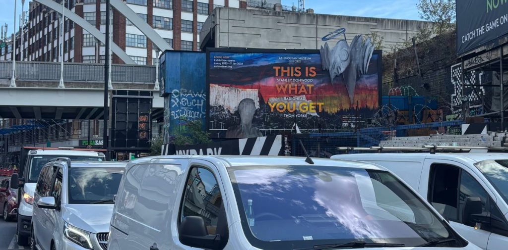 The Ashmolean Museum in Oxford is celebrating the creative partnership between artist Stanley Donwood and Radiohead’s Thom Yorke