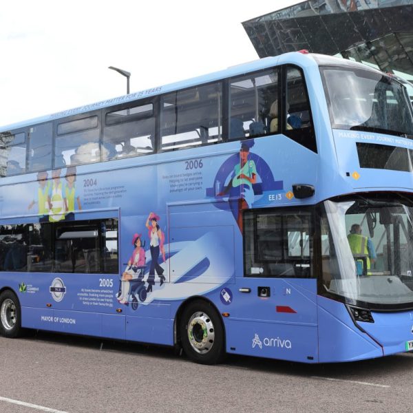 TfL is continuing the celebrations around its 25th anniversary with the roll-out of a special new look across eight different transport services.