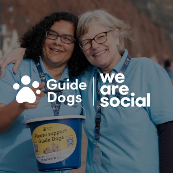 Not-for-profit Guide Dogs has named creative agency We Are Social as its new growth strategy partner to support its fundraising initiatives.