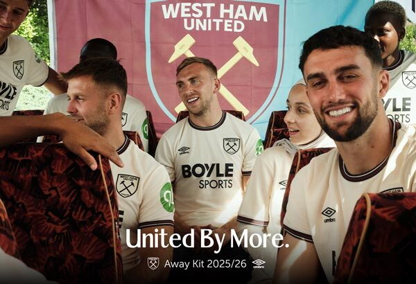 West Ham United has unveiled a candid new film to promote the launch of its 2025-26 away kit, that sees fans and first-teamers mingle