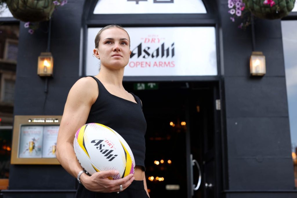 Asahi Super Dry has partnered with England Women's Rugby star Ellie Kildunne to the Asahi Pub Pledge