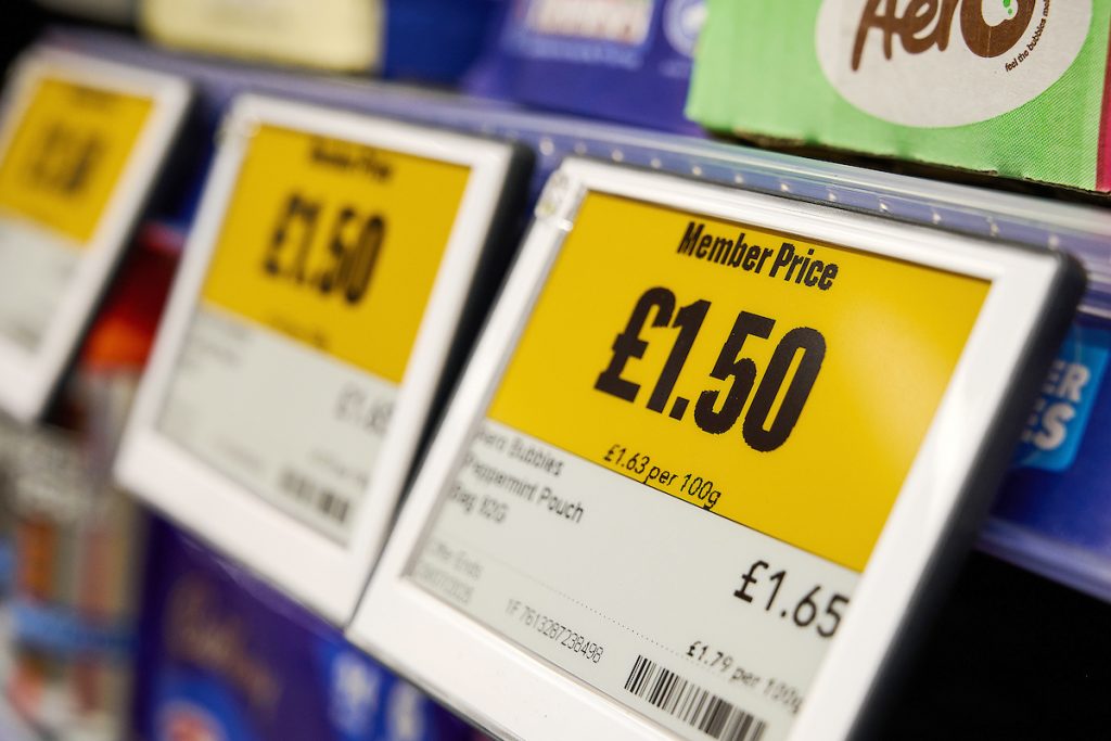 Co-op has updated its electronic shelf labels (ESLs) to allow shoppers to “tap to join” its membership scheme.