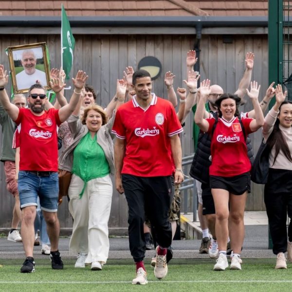 Carlsberg has enlisted former Liverpool and England star David James to surprise the St. Helen's walking football team in an experiential activation.