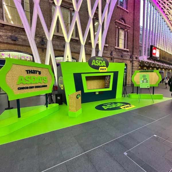 Asda joined up with Mail Metro Media to launch a one-day experiential competition at London King’s Cross station.