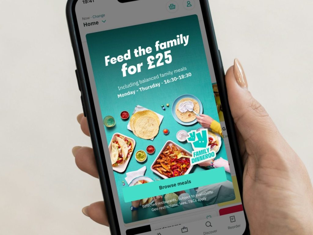 Deliveroo has unveiled a new Family Dinneroo offering, designed to capture the mid-week family meal market and expand its category usage. 