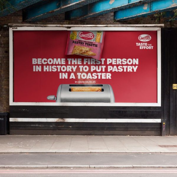 Ginsters and TBWA\London launch Pastry Toasties