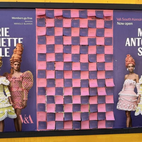 V&A brings Marie Antoinette to life with scented OOH campaign