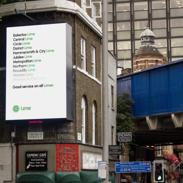 Lime has issued a cheeky dig at the London Underground as the transport network is gripped by debilitating strike action this week.