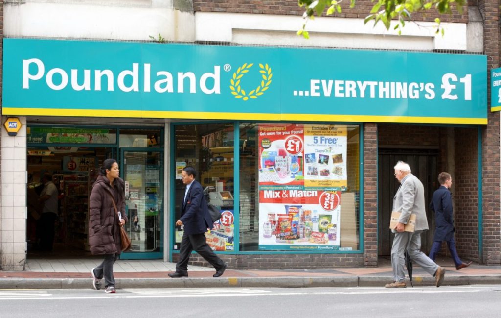 Poundland has returned to a simplified pricing model across all its UK stores, reintroducing three clear price points