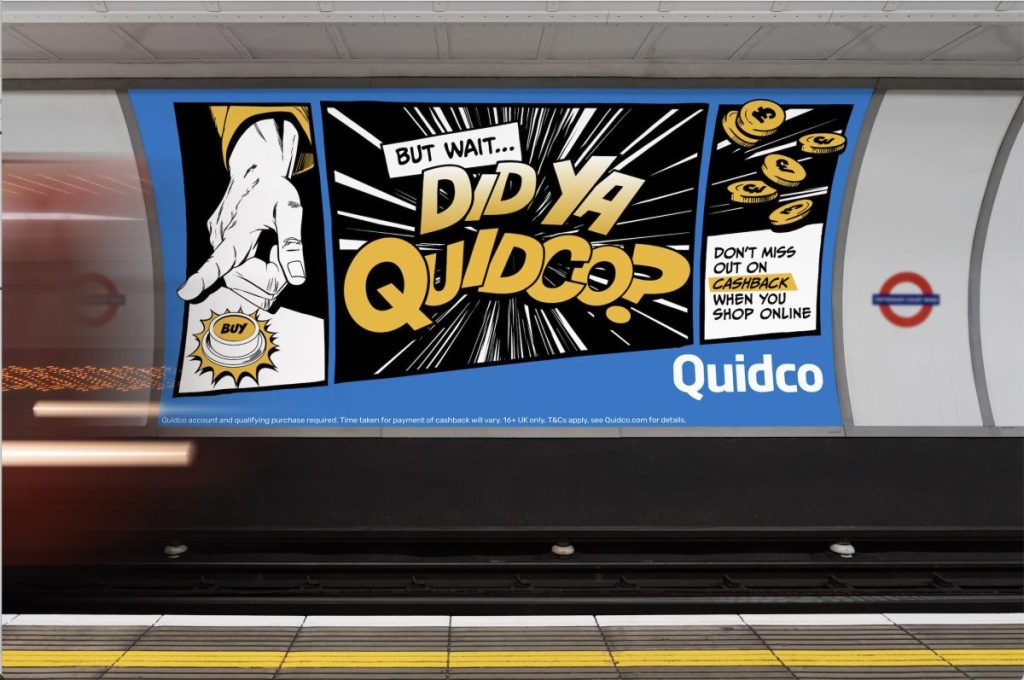 Quidco has launched a new advertising push aimed at embedding cashback into everyday shopping routines. 
