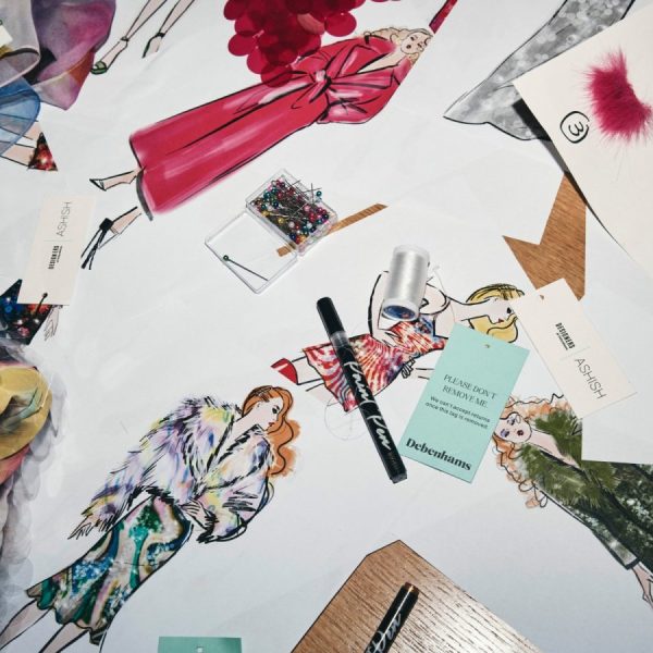 Debenhams has relaunched its Designers at Debenhams scheme with designer Ashish.