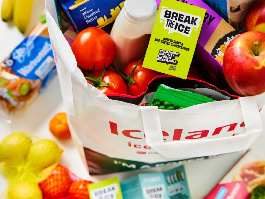 Iceland Foods is celebrating a milestone in its “first of its kind” charity tie-up with suicide prevention charity Calm.